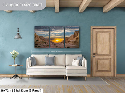 Badlands National Park Golden Sunset, Photography Print, Cliffs and Canyon View, South Dakota Landscape Décor