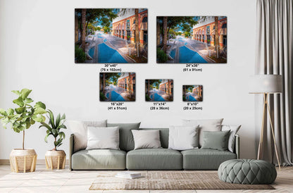 Little Havana Art Print - Miami Canvas Print | Cuban Street Scene Wall Decor