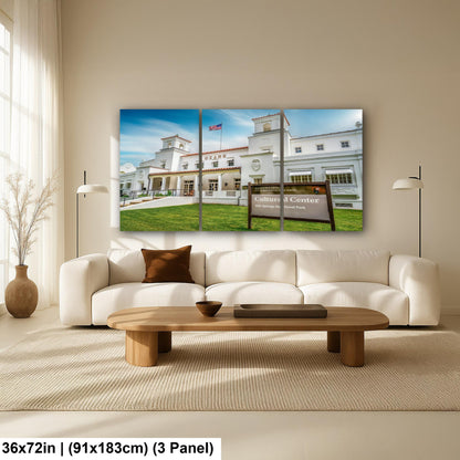 Ozark Bathhouse Cultural Center Hot Springs National Park Arkansas Historic Wall Art Print