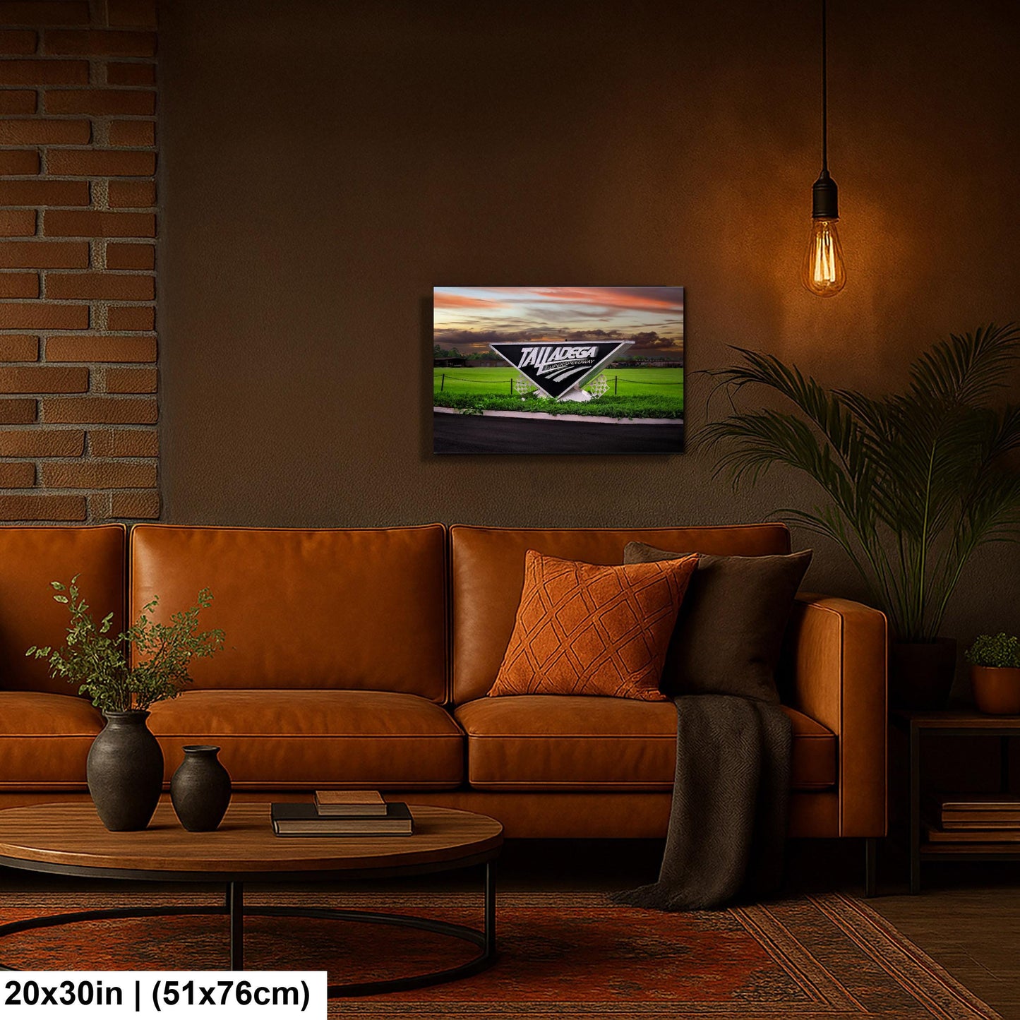 Talladega Superspeedway Sign Photography Print, Alabama Motorsport Landmark Wall Art