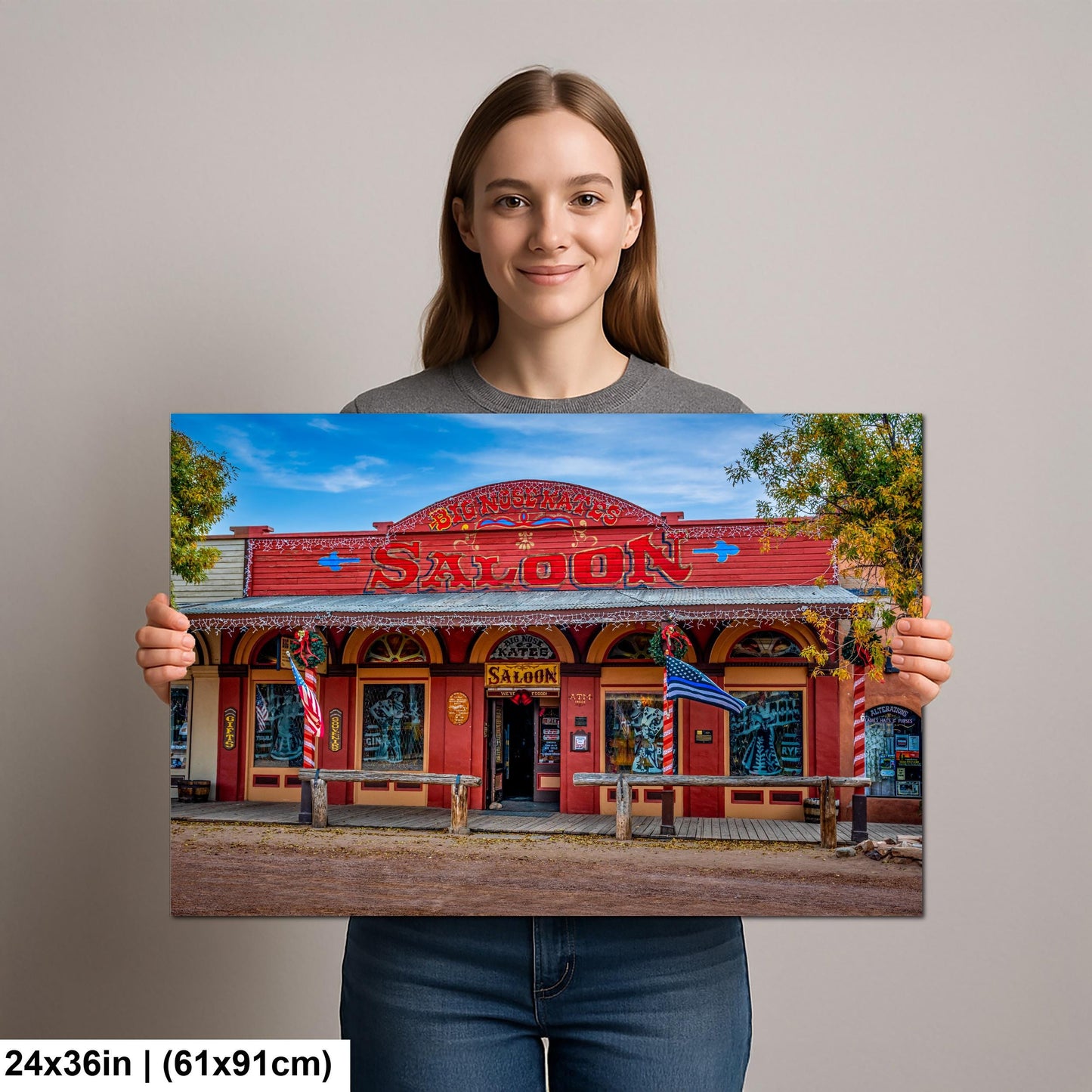 Big Nose Kate’s Saloon Photography Print, Tombstone Arizona Historic Western Bar Wall Art Home or Office Decor