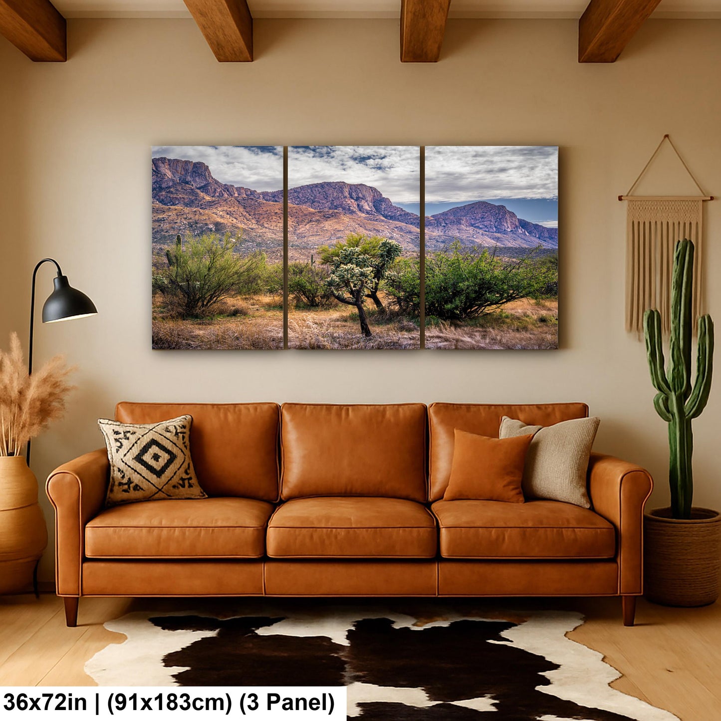 Arizona Desert Wall Art - Catalina Mountains Print | Sonoran Desert Landscape Photography