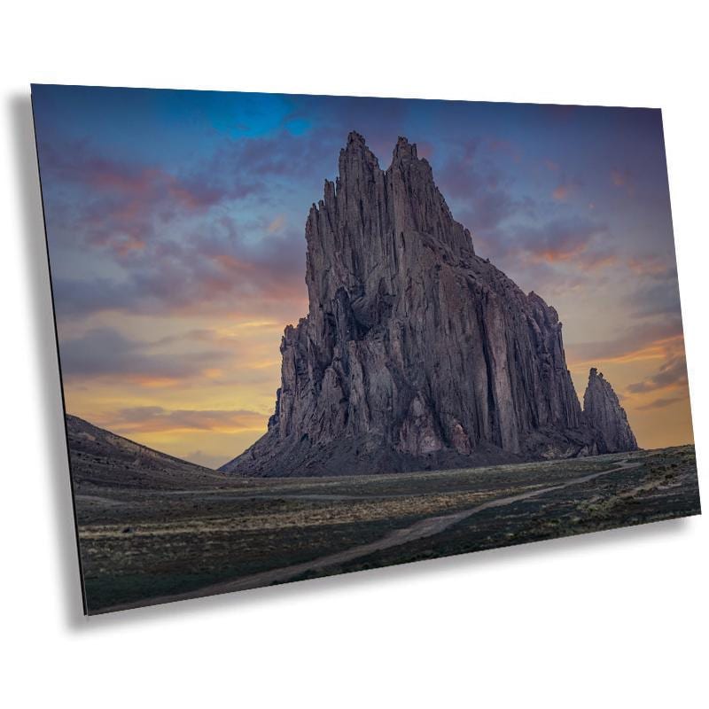 Majestic Shiprock: The Power of Shiprock Monadnock New Mexico Print Wall Art Photography Aluminum/Acrylic/Metal/Canvas