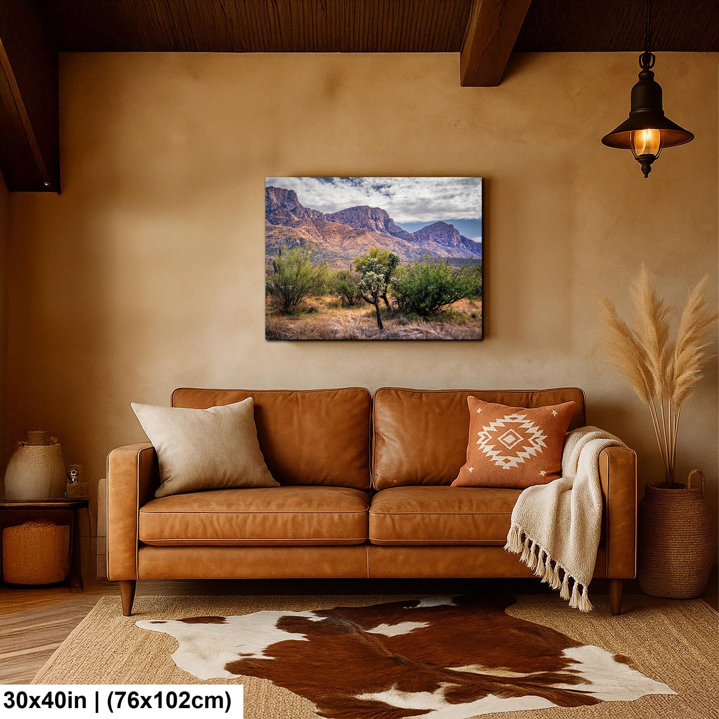 Arizona Desert Wall Art - Catalina Mountains Print | Sonoran Desert Landscape Photography