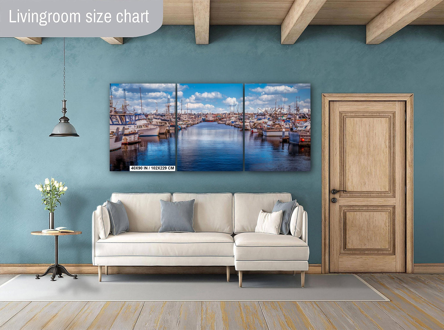 Seattle Fishermen's Terminal Art: Nautical Marina Print, Canvas, Metal, or Acrylic