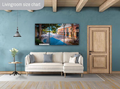 Little Havana Art Print - Miami Canvas Print | Cuban Street Scene Wall Decor