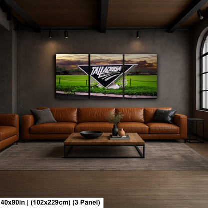 Talladega Superspeedway Sign Photography Print, Alabama Motorsport Landmark Wall Art