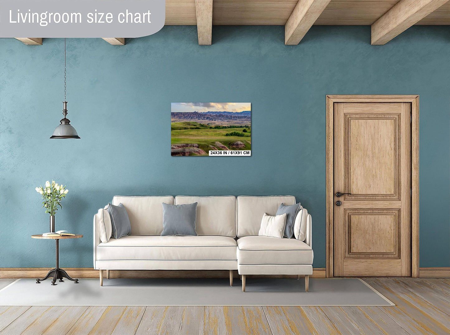 Badlands National Park Art: Rugged Canyon Landscape Photography