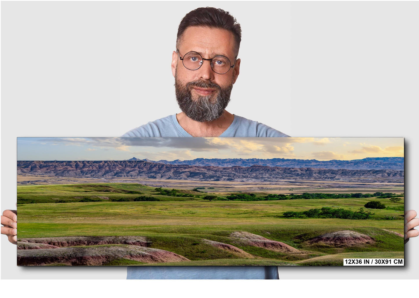 Badlands National Park Art: Rugged Canyon Landscape Photography