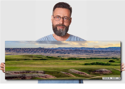 Badlands National Park Art: Rugged Canyon Landscape Photography