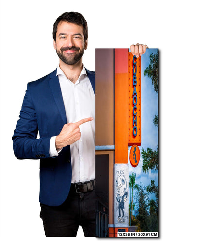 Little Havana Wall Art - Cuba Ocho Sign Print with Pitbull Mr 305 Mural | Miami Urban Decor