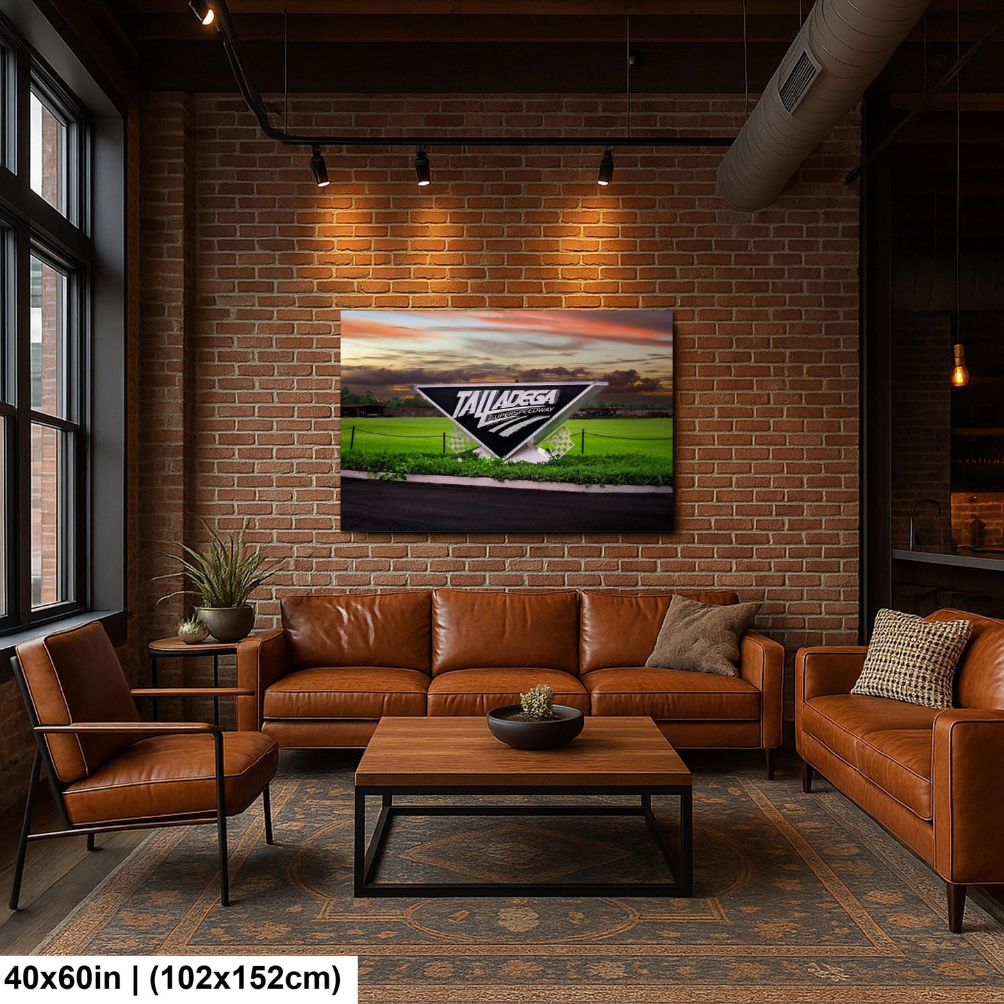 Talladega Superspeedway Sign Photography Print, Alabama Motorsport Landmark Wall Art