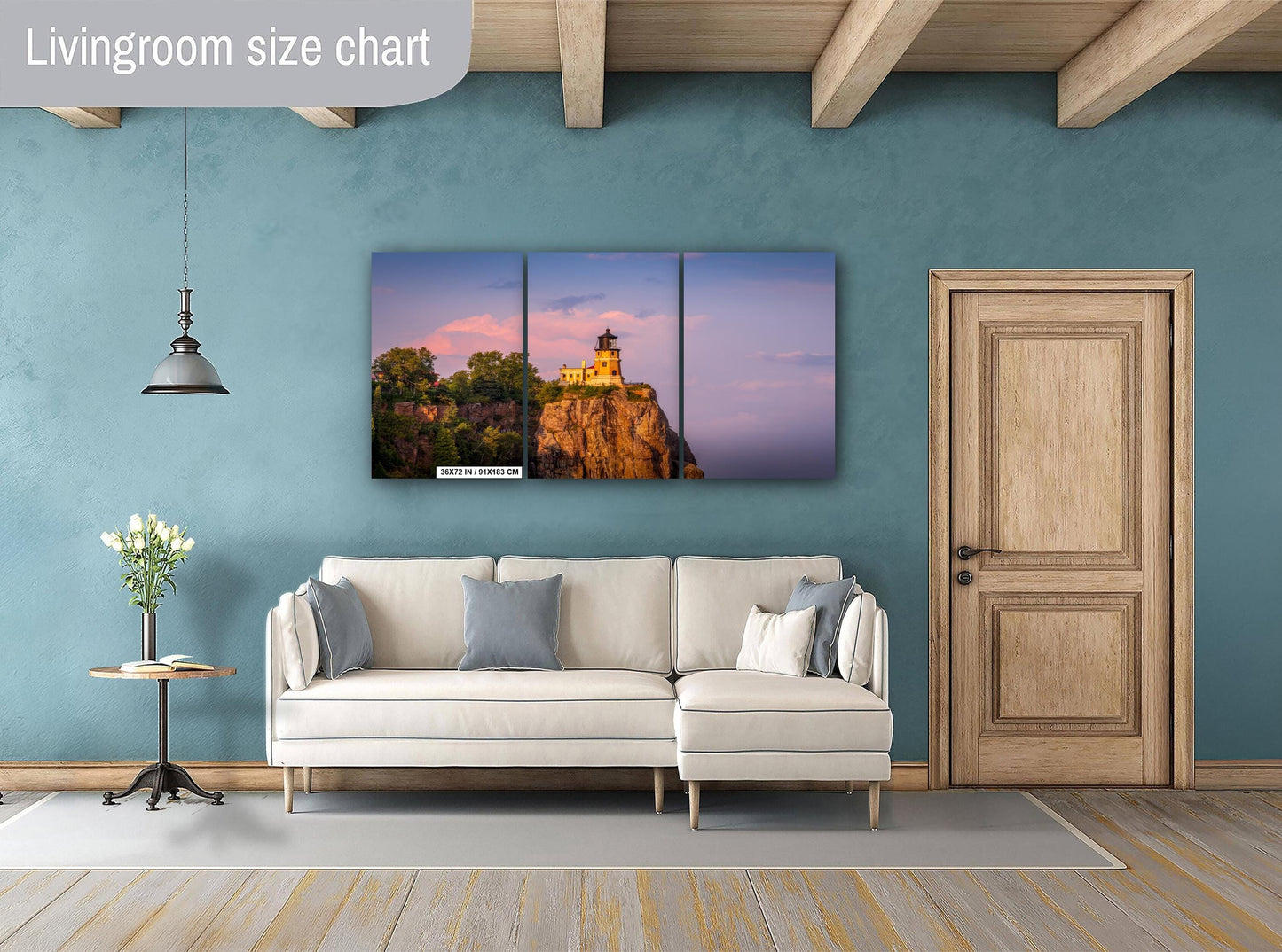 Golden Hour at Split Rock Lighthouse Minnesota North Shore Lake Superior Print Wall Art Midwestern Photography Aluminum/Acrylic/Metal/Canvas