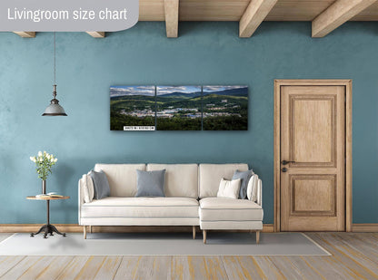 Gatlinburg TN Scenic Mountain Overlook Photography Print Canvas Metal Aluminum Wall Art Landscape Home Office Decor