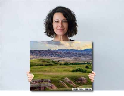 Badlands National Park Art: Rugged Canyon Landscape Photography