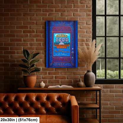 Bisbee Arizona 1000 Mural Door Photography Print, Great Stair Climb Wall Art