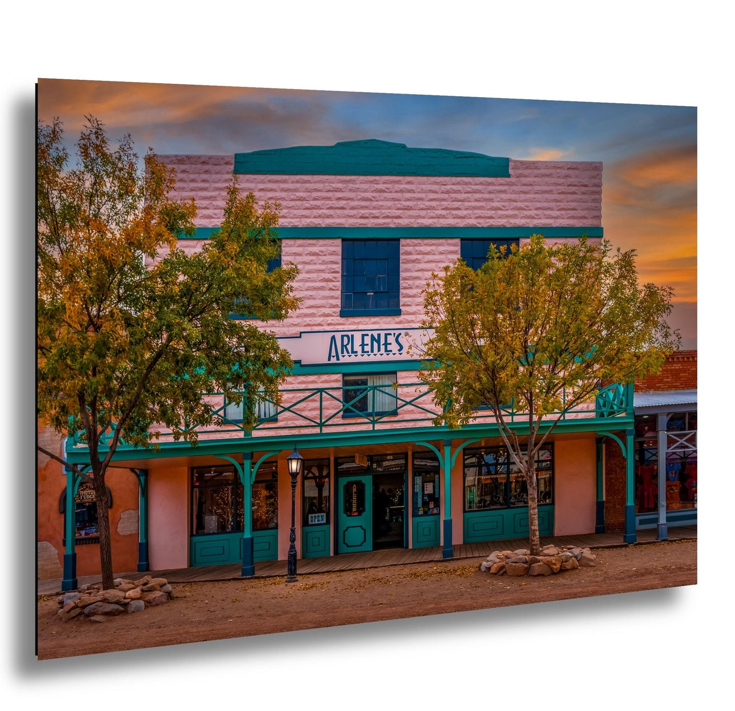 Arlene’s Gallery Storefront Photography Print, Tombstone Arizona Historic Western Architecture Wall Art Home or Office Decor