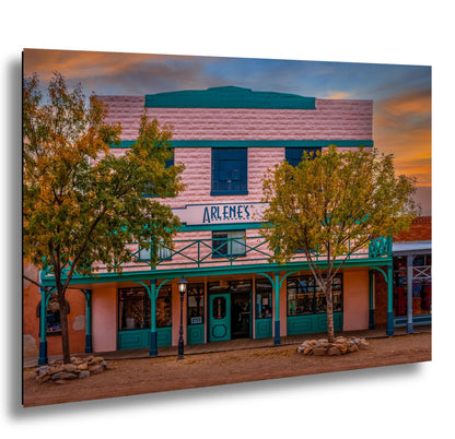 Arlene’s Gallery Storefront Photography Print, Tombstone Arizona Historic Western Architecture Wall Art Home or Office Decor