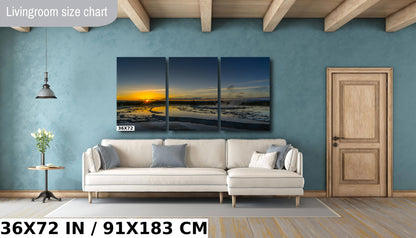 Geyser Grace: Fountain Geyser of Yellowstone Wall Art Wyoming Landscape Metal Canvas Print