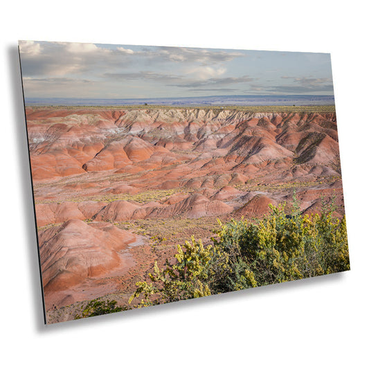 Nature's Color Palette: Painted Desert Arizona Wall Art Metal Acrylic Print Nature Landscape Photography