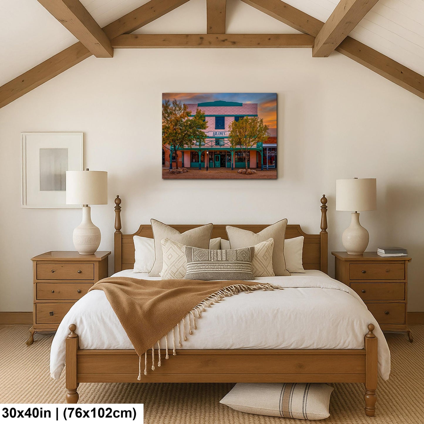 Arlene’s Gallery Storefront Photography Print, Tombstone Arizona Historic Western Architecture Wall Art Home or Office Decor