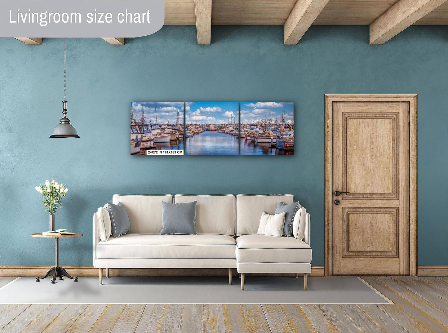 Seattle Fishermen's Terminal Art: Nautical Marina Print, Canvas, Metal, or Acrylic