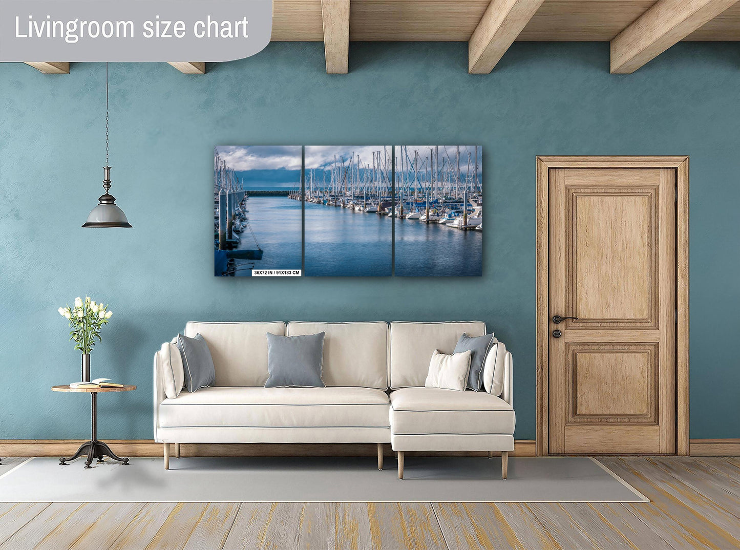 Chilly Morning at Shilshole Bay Marina Ballard Puget Sound Print Wall Art Seattle Washington Metal Canvas Nautical Photography Travel Gift