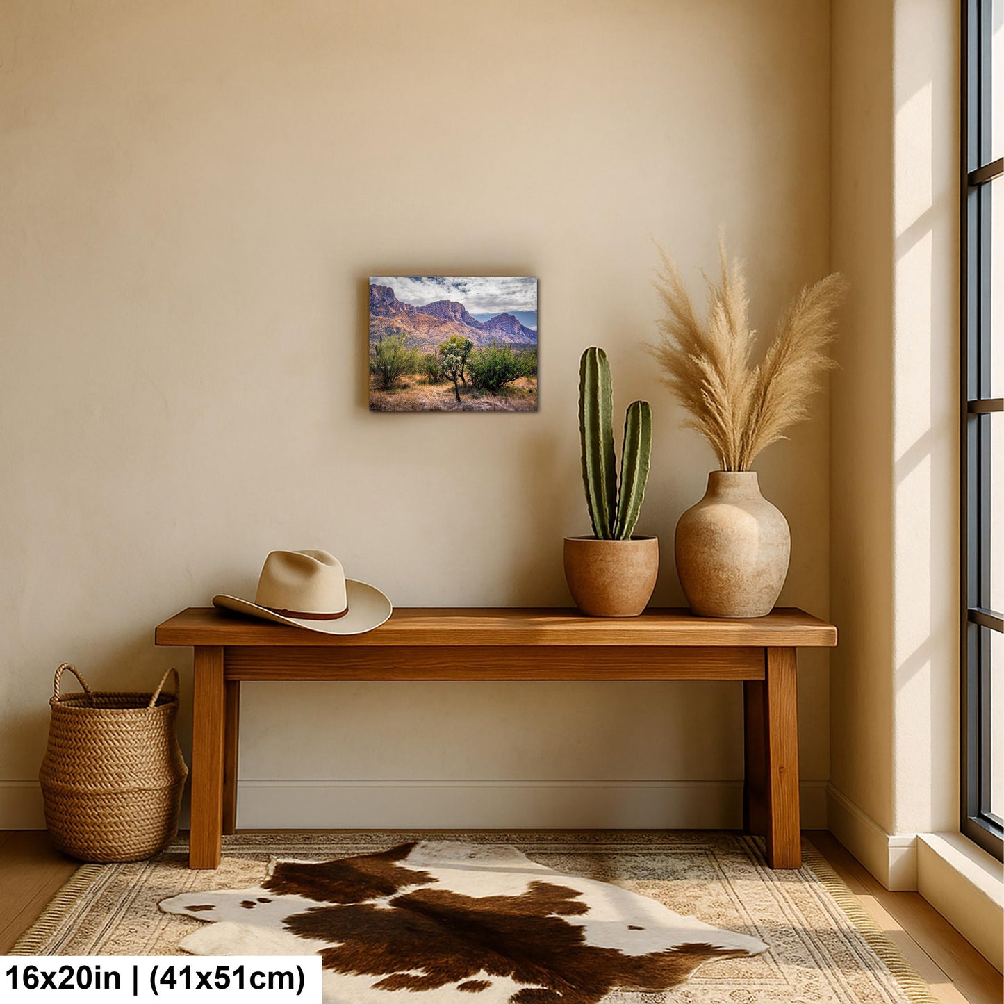 Arizona Desert Wall Art - Catalina Mountains Print | Sonoran Desert Landscape Photography