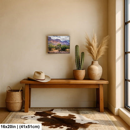 Arizona Desert Wall Art - Catalina Mountains Print | Sonoran Desert Landscape Photography