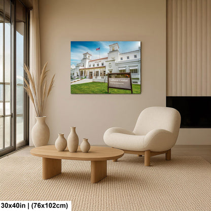 Ozark Bathhouse Cultural Center Hot Springs National Park Arkansas Historic Wall Art Print