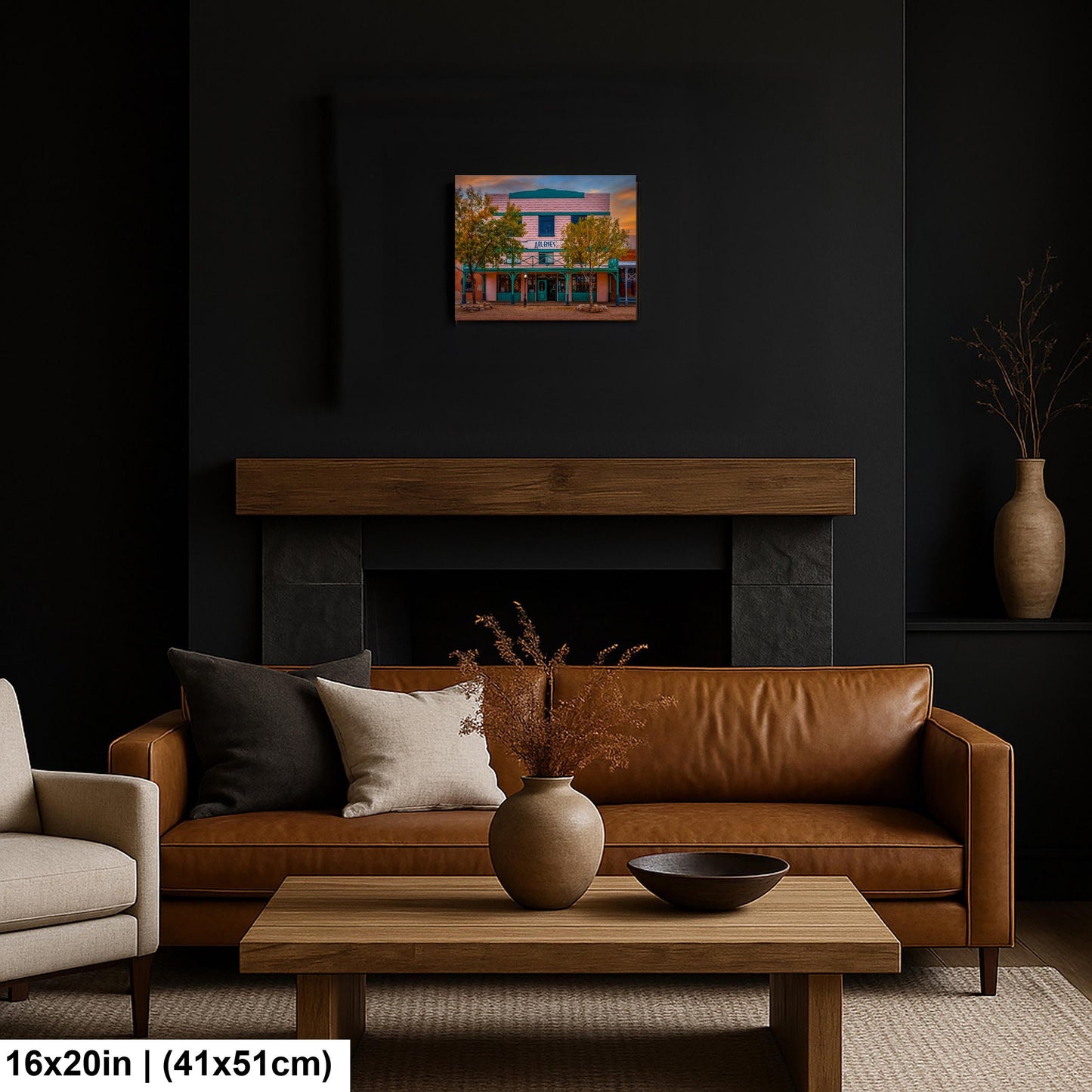 Arlene’s Gallery Storefront Photography Print, Tombstone Arizona Historic Western Architecture Wall Art Home or Office Decor