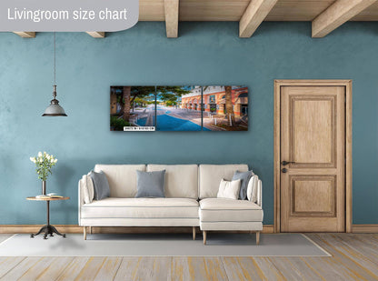 Little Havana Art Print - Miami Canvas Print | Cuban Street Scene Wall Decor