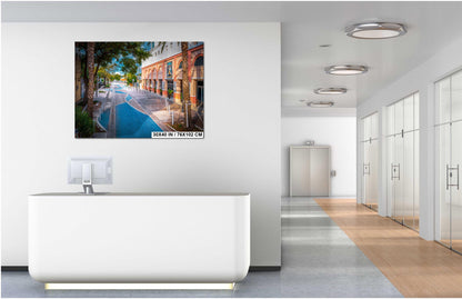 Little Havana Art Print - Miami Canvas Print | Cuban Street Scene Wall Decor