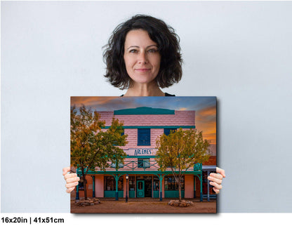 Arlene’s Gallery Storefront Photography Print, Tombstone Arizona Historic Western Architecture Wall Art Home or Office Decor