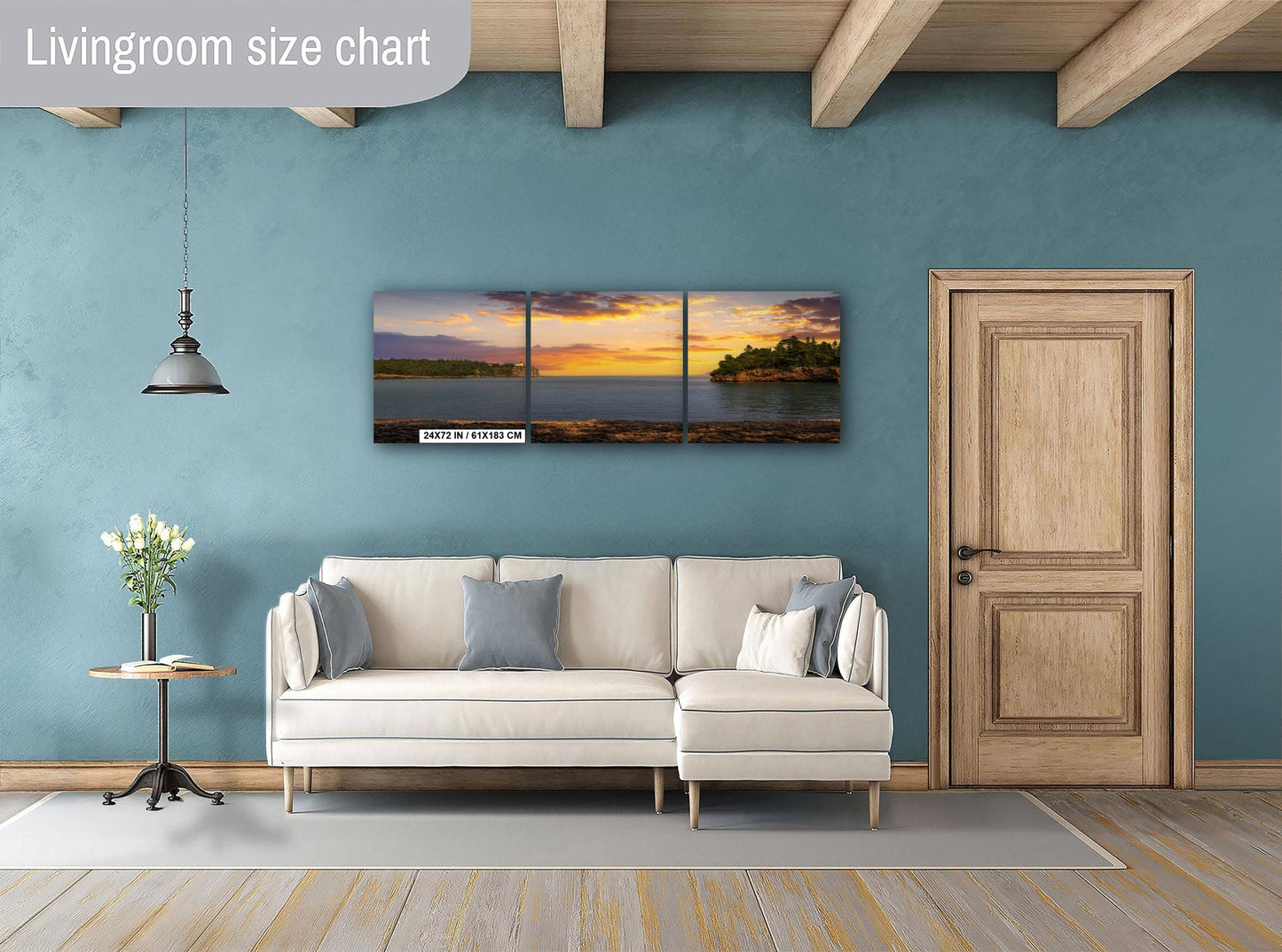 Split Rock Lighthouse Sunset Art: Lake Superior Photography, Minnesota Landscape