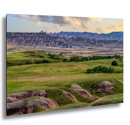 Badlands National Park Art: Rugged Canyon Landscape Photography