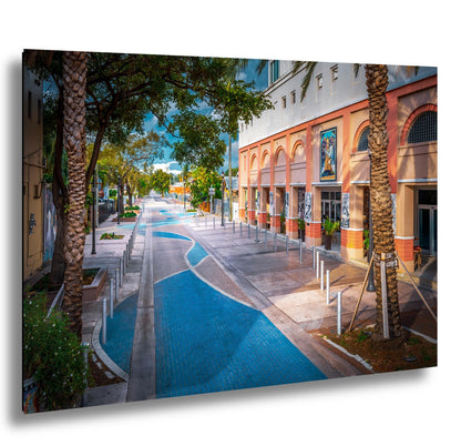 Little Havana Art Print - Miami Canvas Print | Cuban Street Scene Wall Decor
