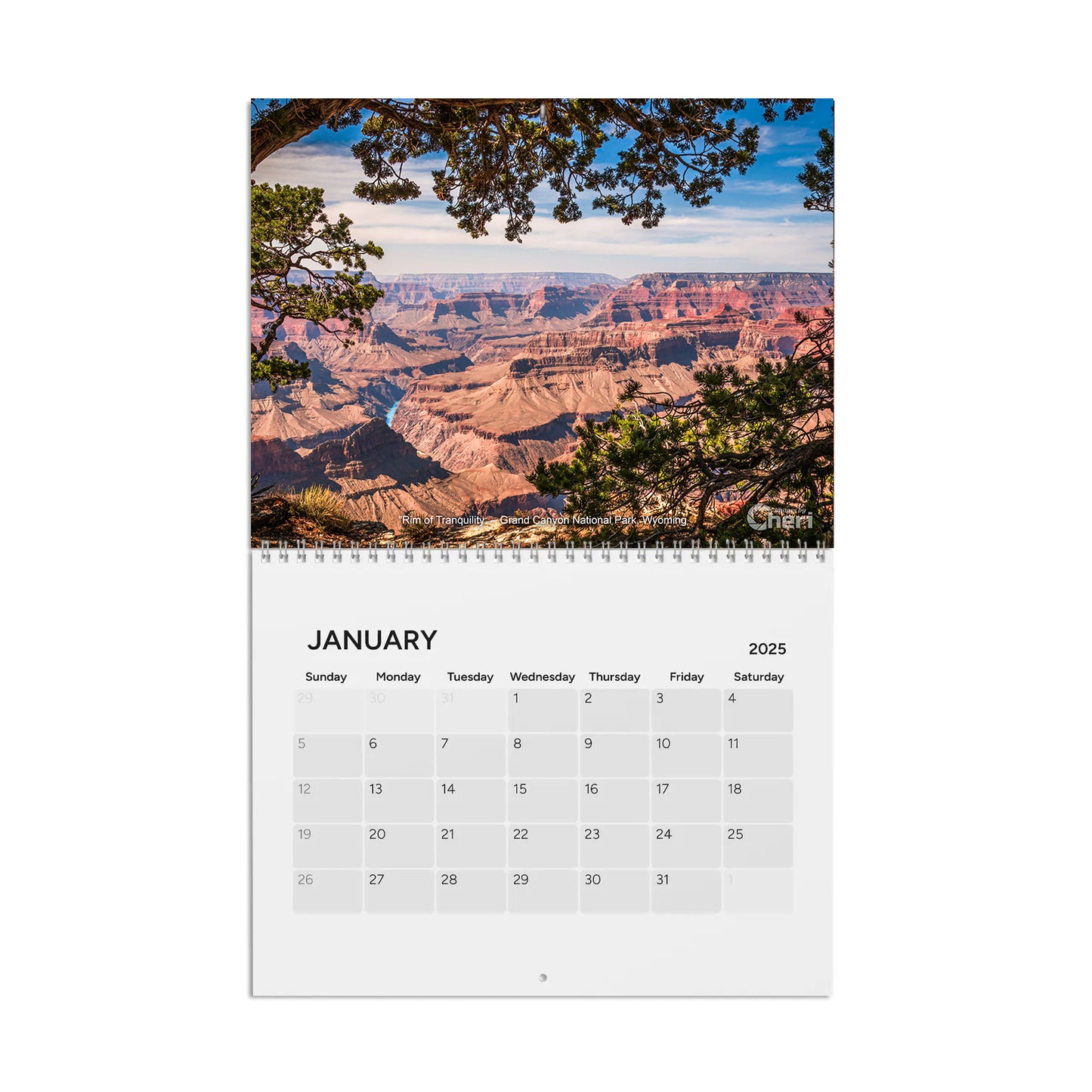 Images By Cheri - 2025 Calendar | Monthly Nature and Wildlife Photography