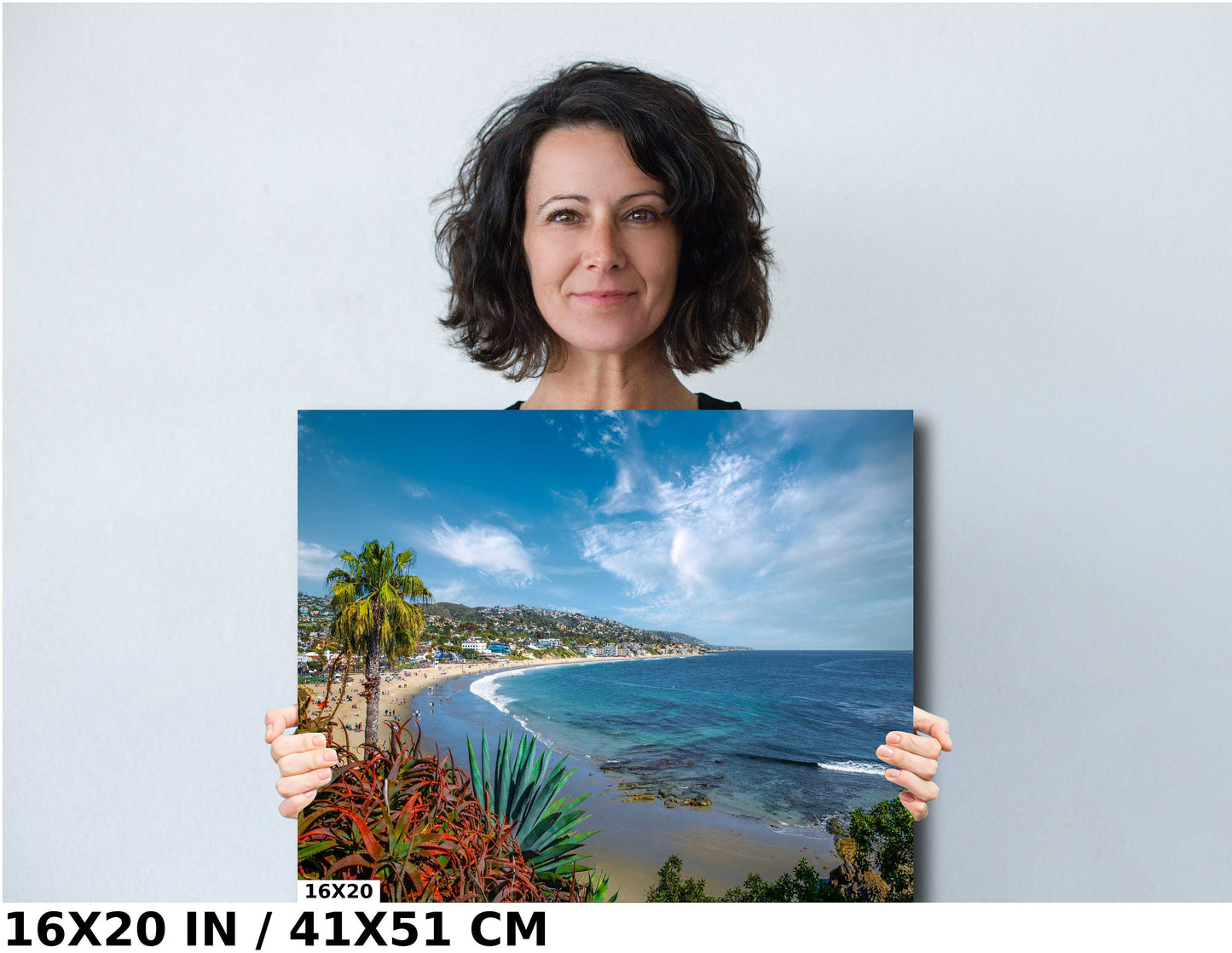 California Coastal Dreams: Laguna Beach Wall Art California Seascape Photography Metal Canvas Print