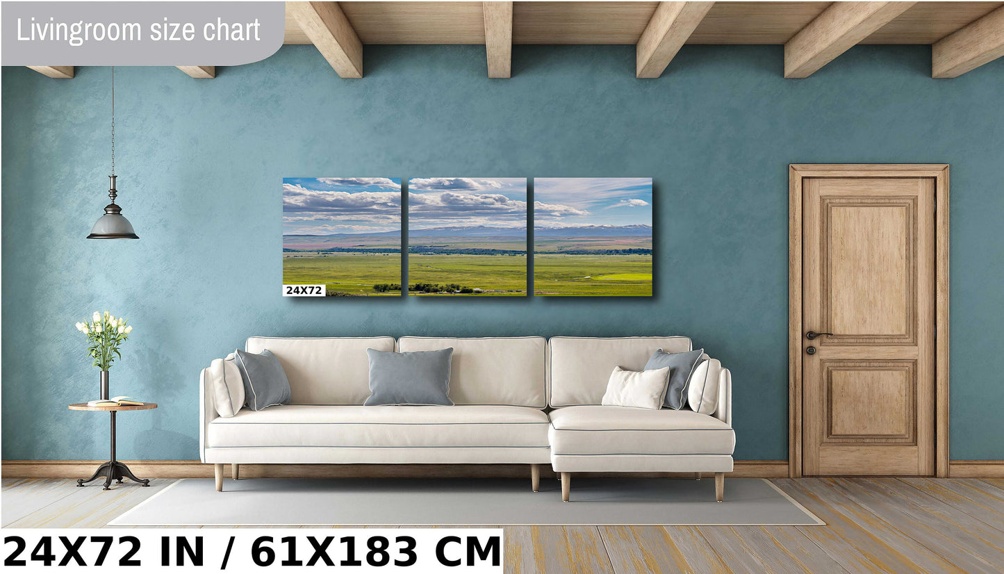 Breathtaking Big Sky Backcountry: Madison Buffalo Jump State Park Wall Art Metal Acrylic Print Three Forks near Bozeman Montana Landscape