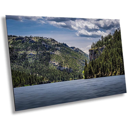 Missouri River Entering Gates of the Mountains Wilderness Helena National Forest Montana  Wall Art Metal Aluminum Print Montana Nature