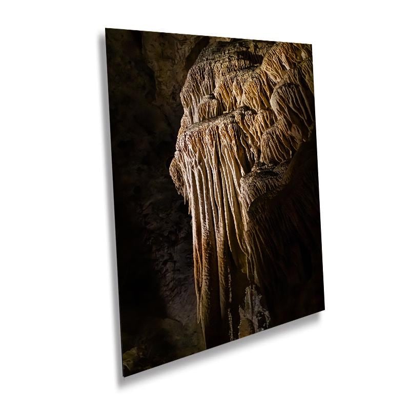 Underground Beauty: Print Carlsbad Caverns National Park in New Mexico Cave Formations Wonders Wall Art Aluminum/Acrylic/Metal/Canvas