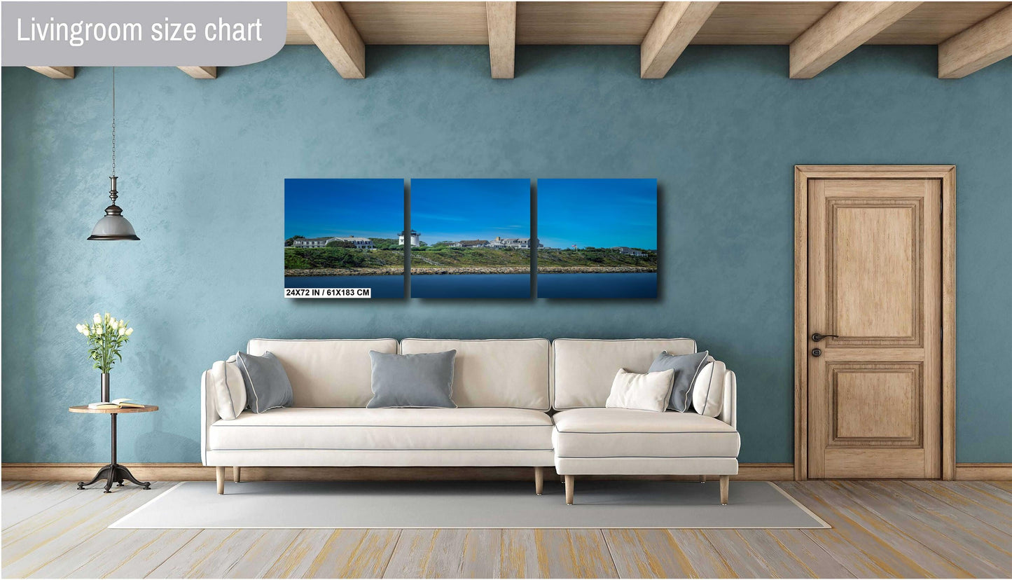 Cape Cod’s Highland Light: Wall Art Print Scenic Overlook of Cape Cod’s Lighthouse Truro Massachusetts Acrylic/Metal/Canvas