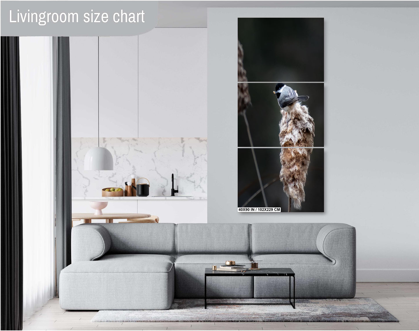 Chickadee Chompin’: A Black-Capped Beauty Among Cattails Wall Art Print Cattails in Spring Bird Photography Aluminum/Acrylic/Metal/Canvas