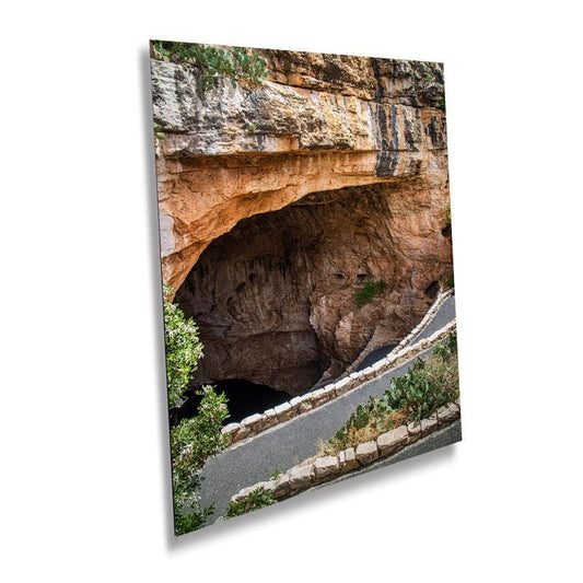 To The Batcave: The Dramatic Entrance to Carlsbad Caverns National Park Wall Art Print New Mexico Photography Aluminum/Acrylic/Metal/Canvas