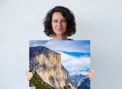 Cliffs of Wonder: Majestic El Capitan Yosemite National Park Poster Canvas Wall Art Photography