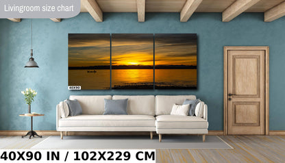 Mesmerizing Desert Dusk: Lake Havasu Landscape Photography Sunrise Fishing Wall Art Metal Acrylic Prints