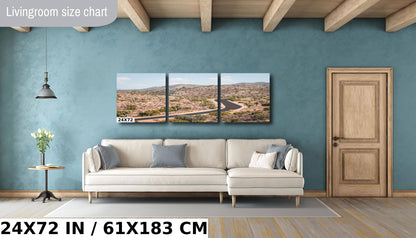 Journey Through Joshua: Joshua Tree National Park Wall Art California Landscape Metal Aluminum Print