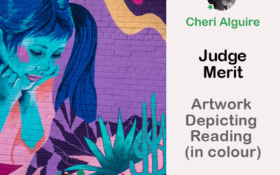 PhotoCrowd.com: Merited by the Judge in ‘Artwork Depicting Reading (in colour)’ Contest