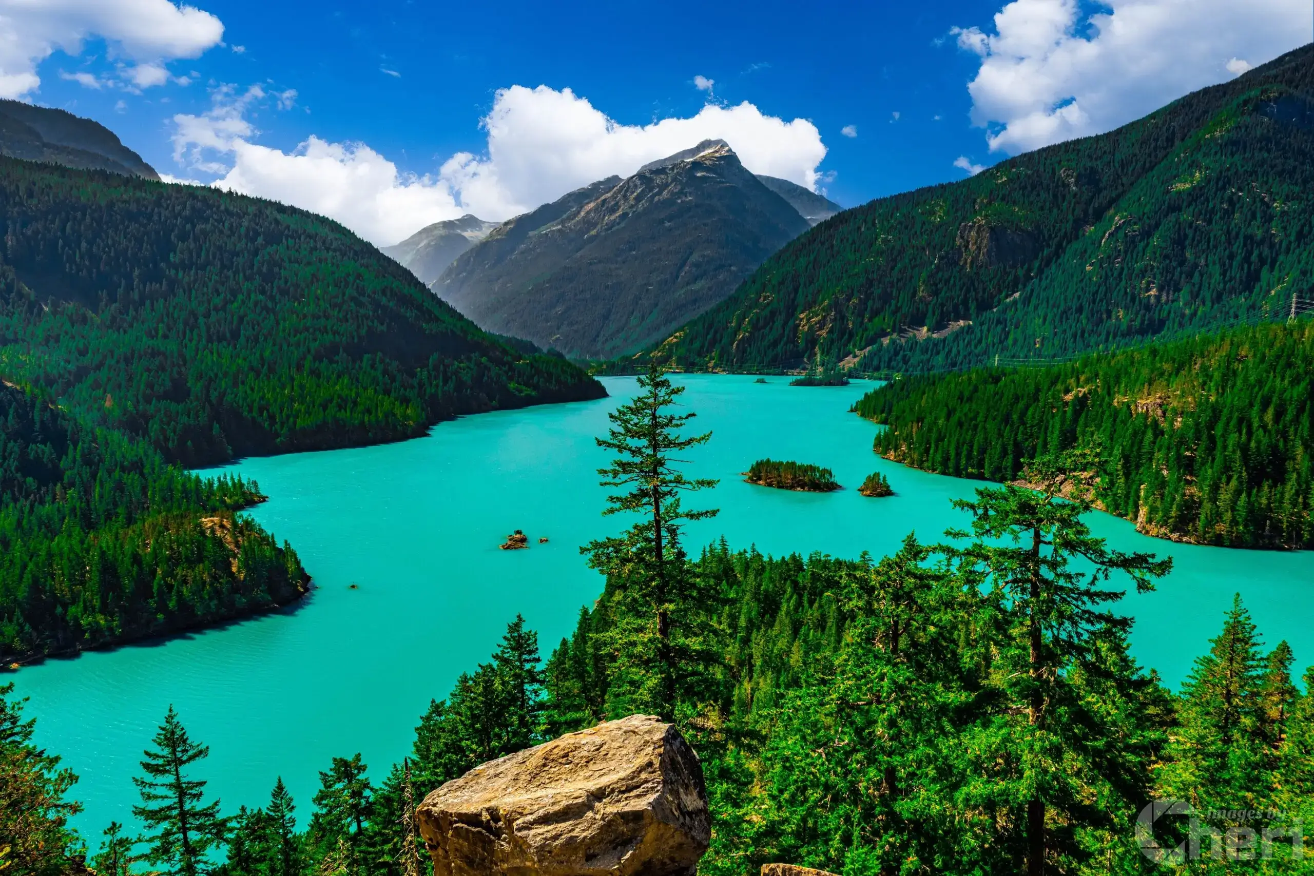 ross-lake-by-cheri-alguire Ross Lake by Cheri Alguire